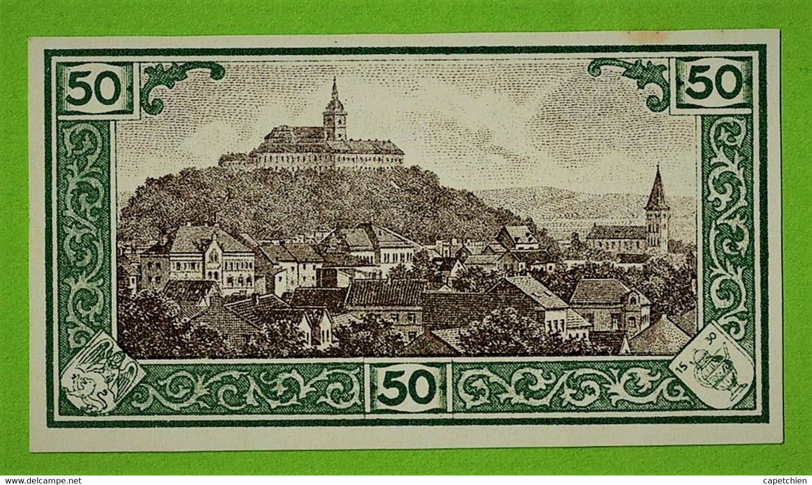 ALLEMAGNE / SIEGBURG / 50  PFENNIG / NOTGELD /  20 MARS 1921 / N° SERIE - Zonder Classificatie