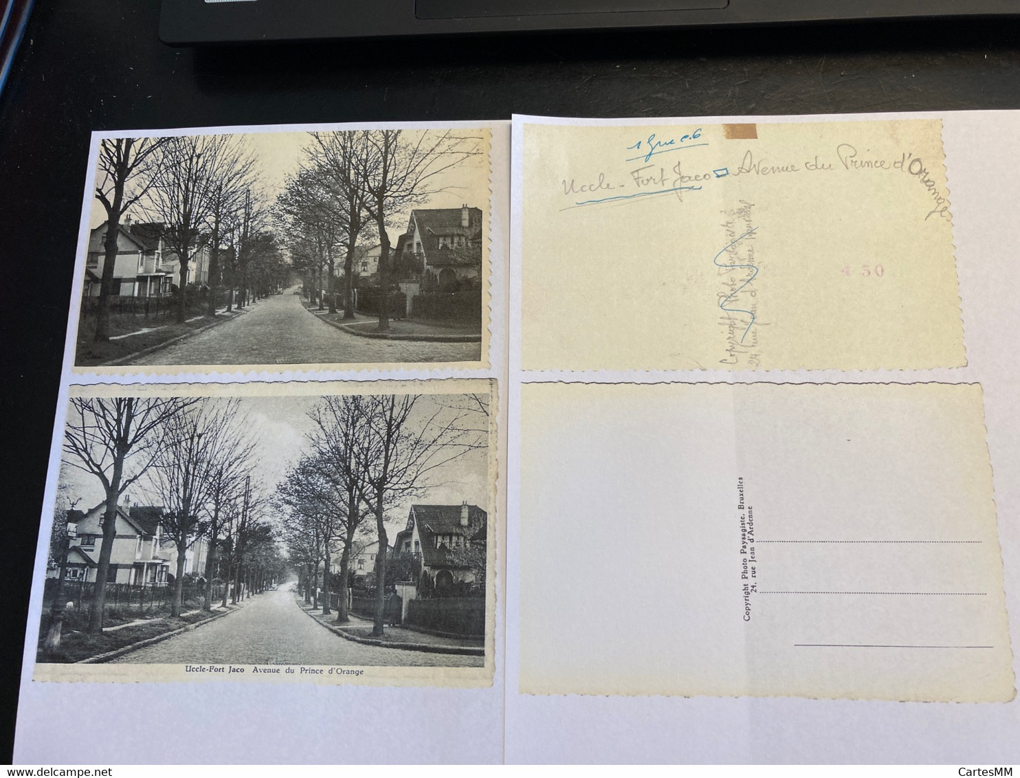 Uccle Fort Jaco Avenue Du Prince D’Orange Cliché Et Carte Du Photographe Fassotte RARE - Uccle - Ukkel