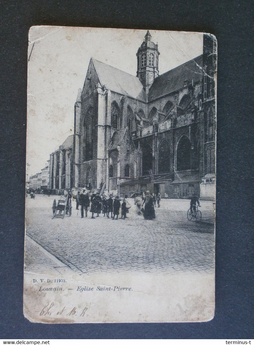 LOUVAIN. Eglise Saint-Pierre (beschadigd !) - Leuven