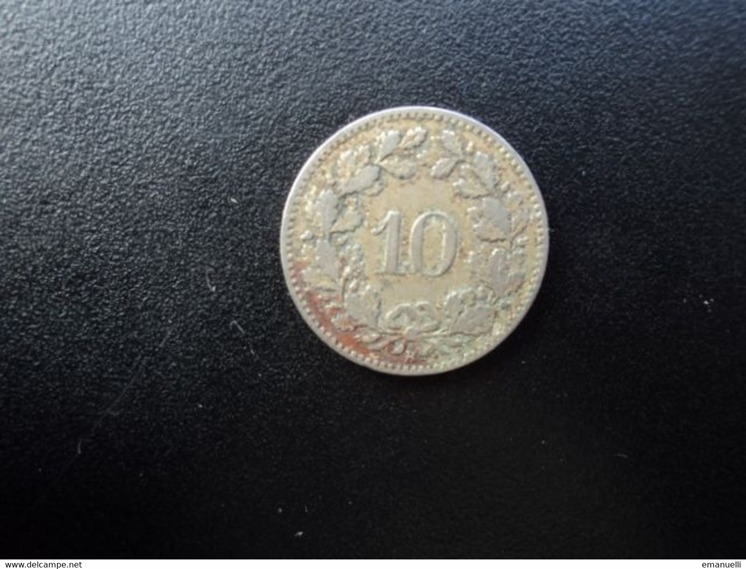 SUISSE : 10 RAPPEN   1880 B     KM 27     TB+ - 10 Centimes / Rappen