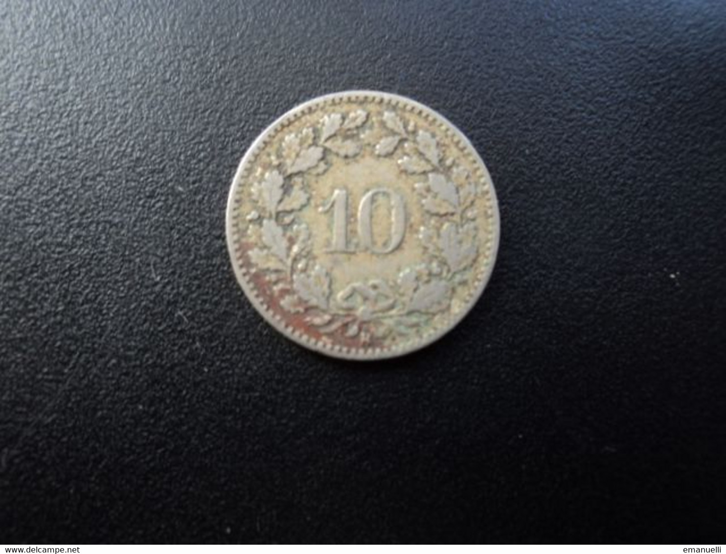 SUISSE : 10 RAPPEN   1880 B     KM 27     TB+ - 10 Centimes / Rappen