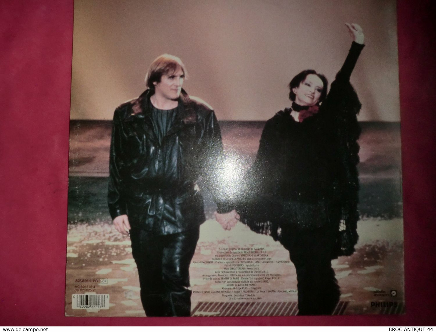 LP33 N°10900 - BARBARA & DEPARDIEU - LILY PASSION - 2 LP'S - 826825-1 - PG 287 - Andere - Franstalig