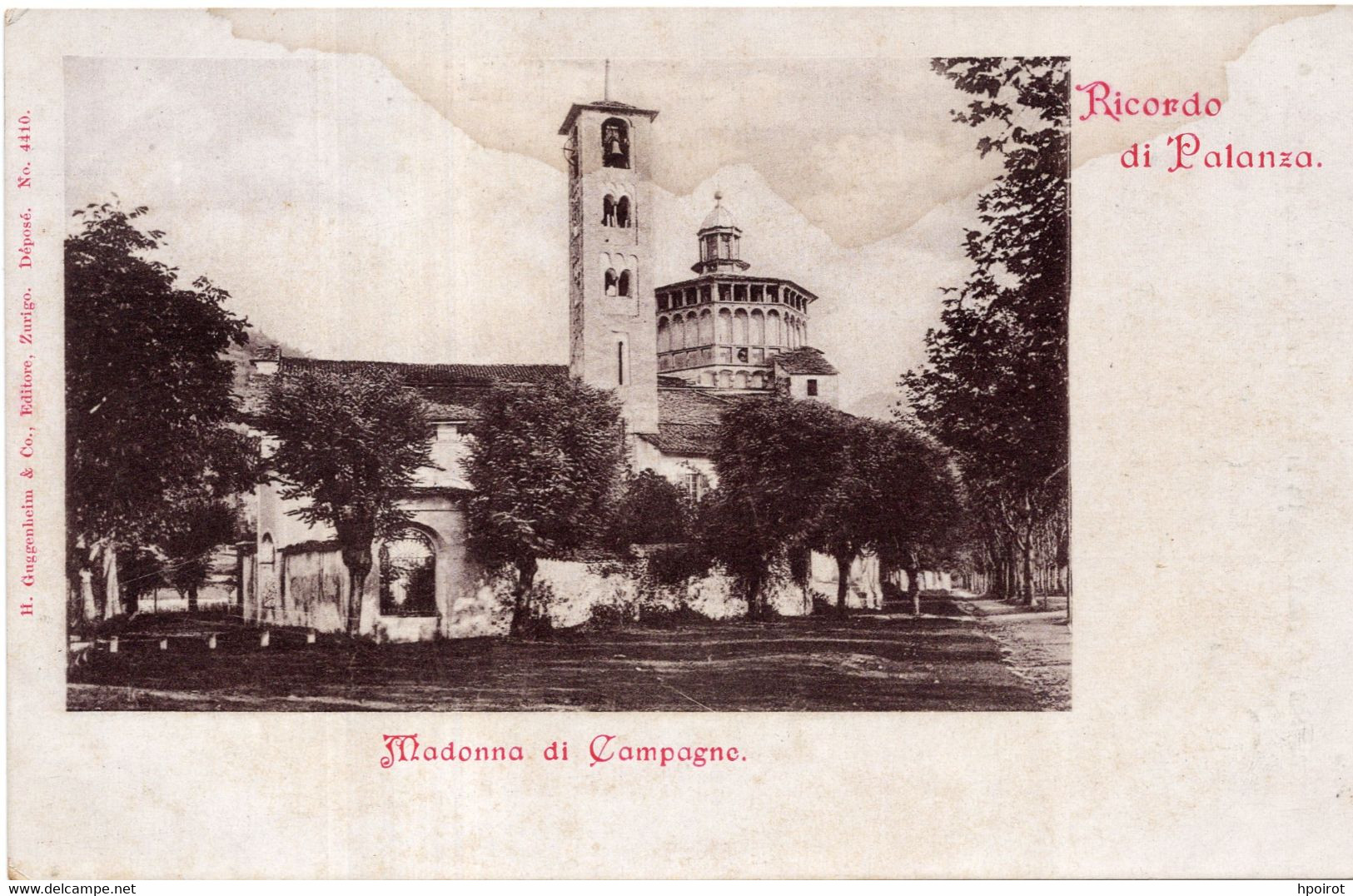 PALLANZA - MADONNA DI CAMPAGNA - FORMATO PICCOLO (retro Indiviso) - (rif. E08) - Verbania