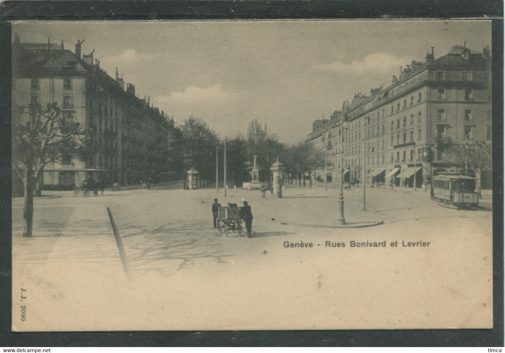 22505 Genève - Rue Bonivard Et Levrier - Tram - Genève