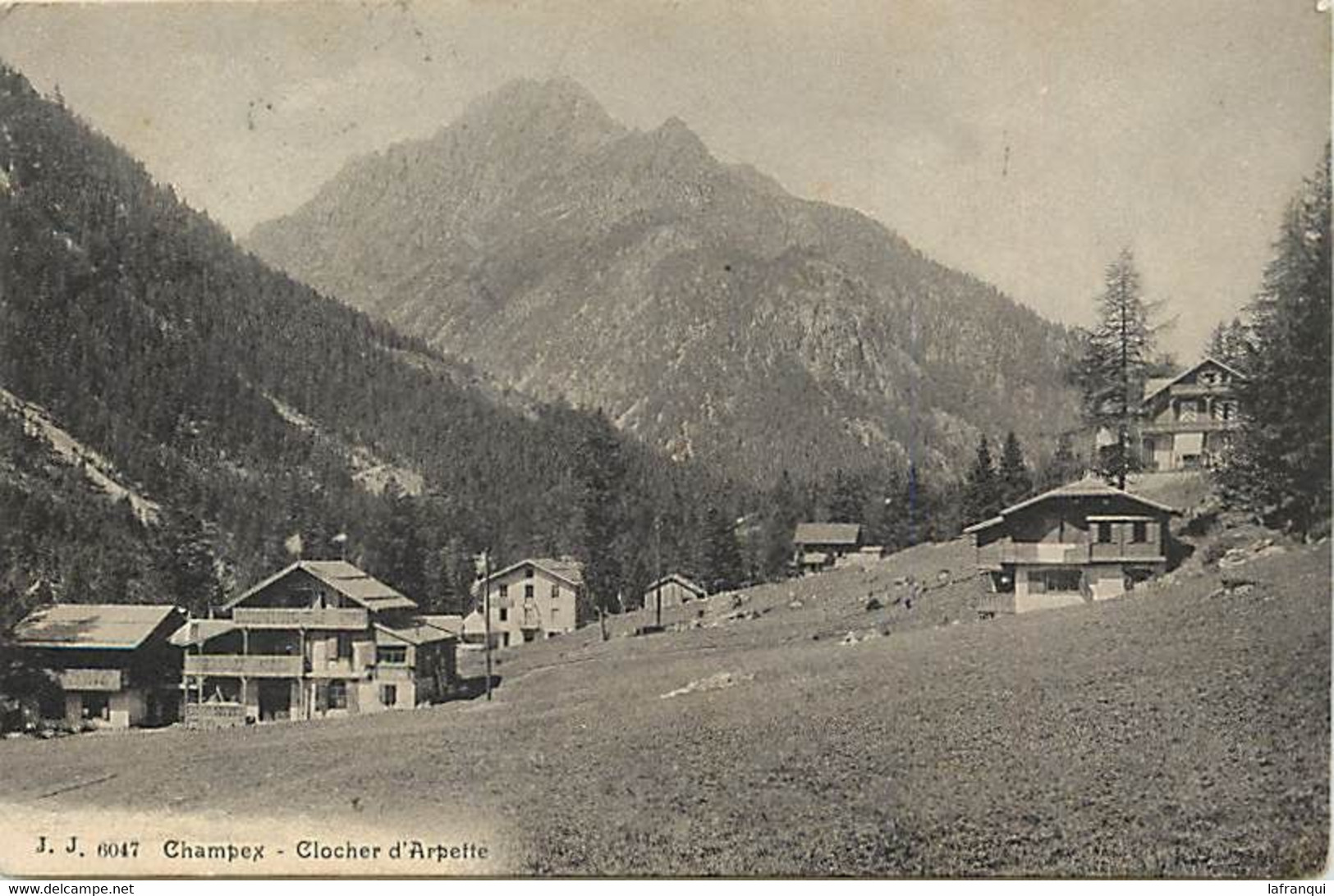 Pays Div -ref  Z908- Suisse - Champex - Clocher D Arpette   - - Cham