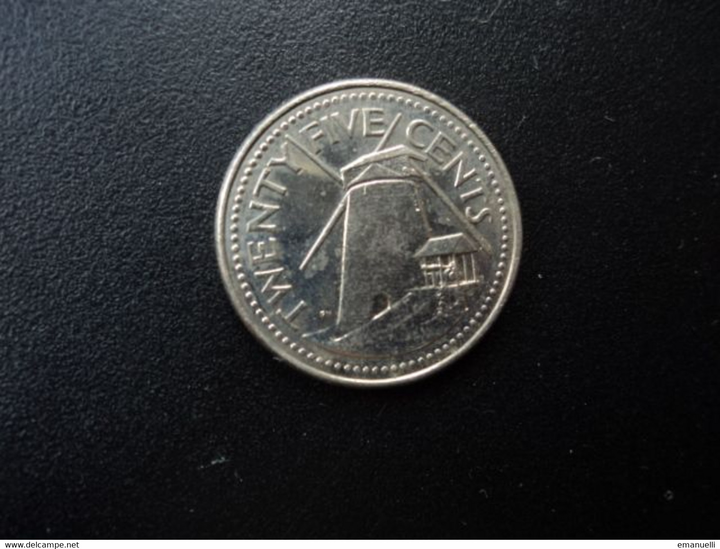 BARBADES : 25 CENTS    2003    KM 13      SUP - Barbados