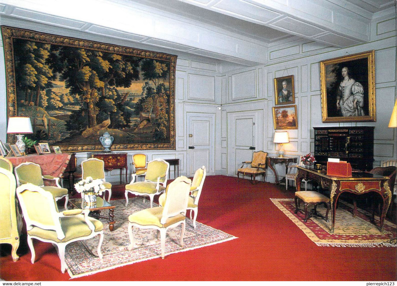 58 - Bazoches - Château De Bazoches Du Morvan - Le Grand Salon - Bazoches