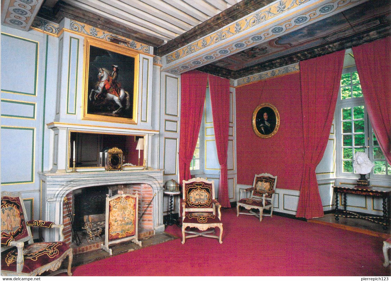 58 - Bazoches - Château De Bazoches Du Morvan - La Chambre Du Maréchal De Vauban - Bazoches