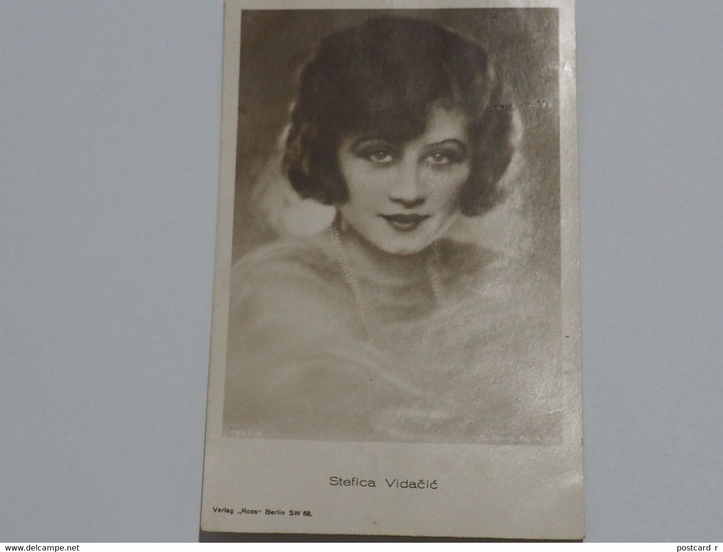 Actor Stefica Vidacic  Stamp 1928 A 216 - Artiesten