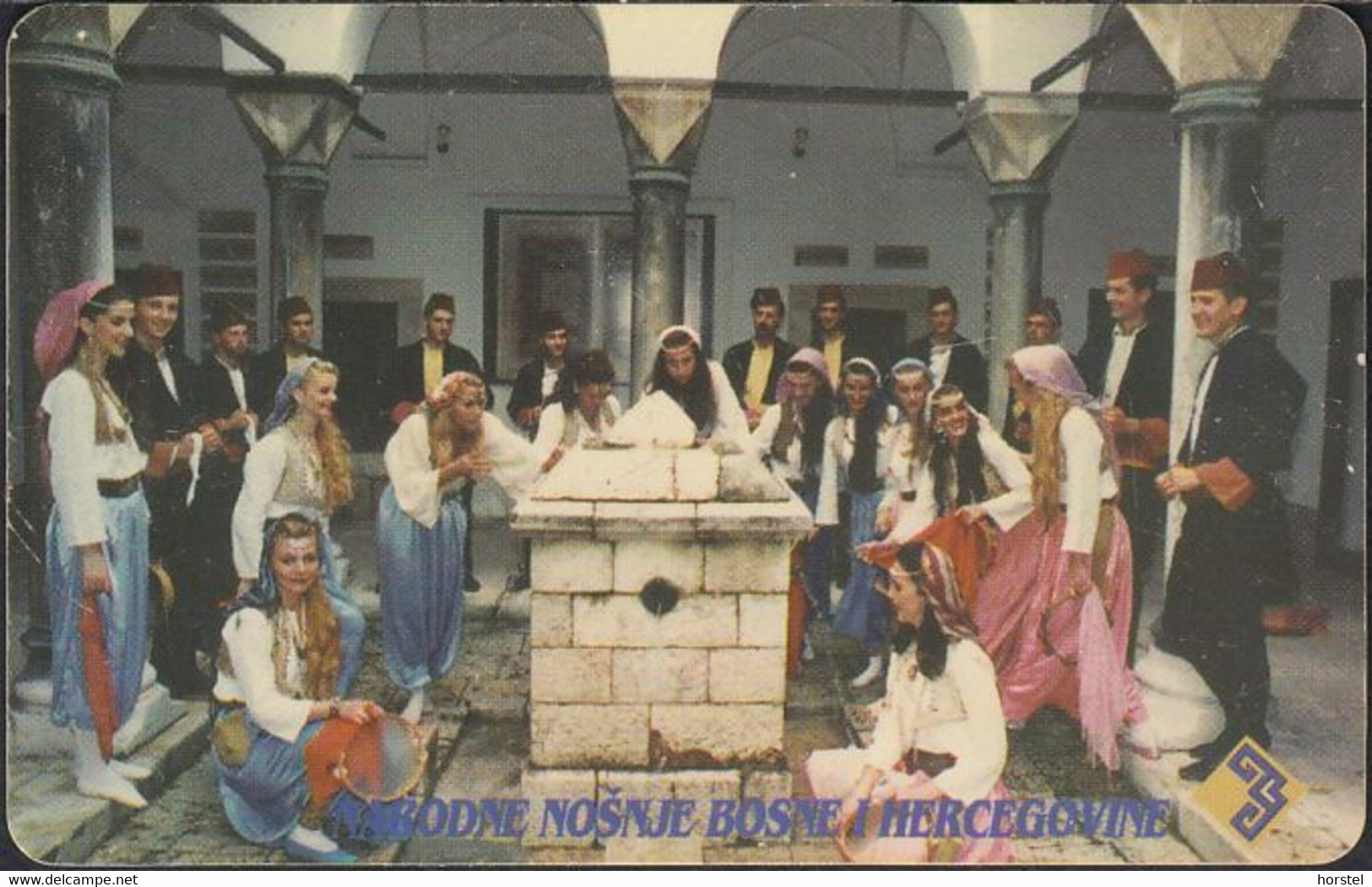 Bosnien Chip Nr.10 - Trachten - Folklore - 200 Imp. - Bosnië