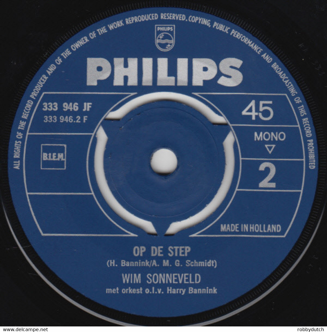 * 7"  *  JA ZUSTER, NEE ZUSTER - DE KAT VAN OME WILLEM / OP DE STEP (Holland 1968) - Other - Dutch Music