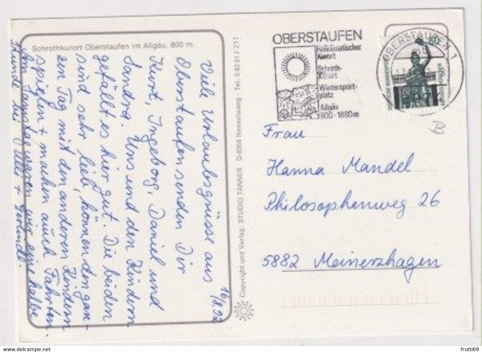 AK 035773 GERMANY - Oberstaufen - Oberstaufen