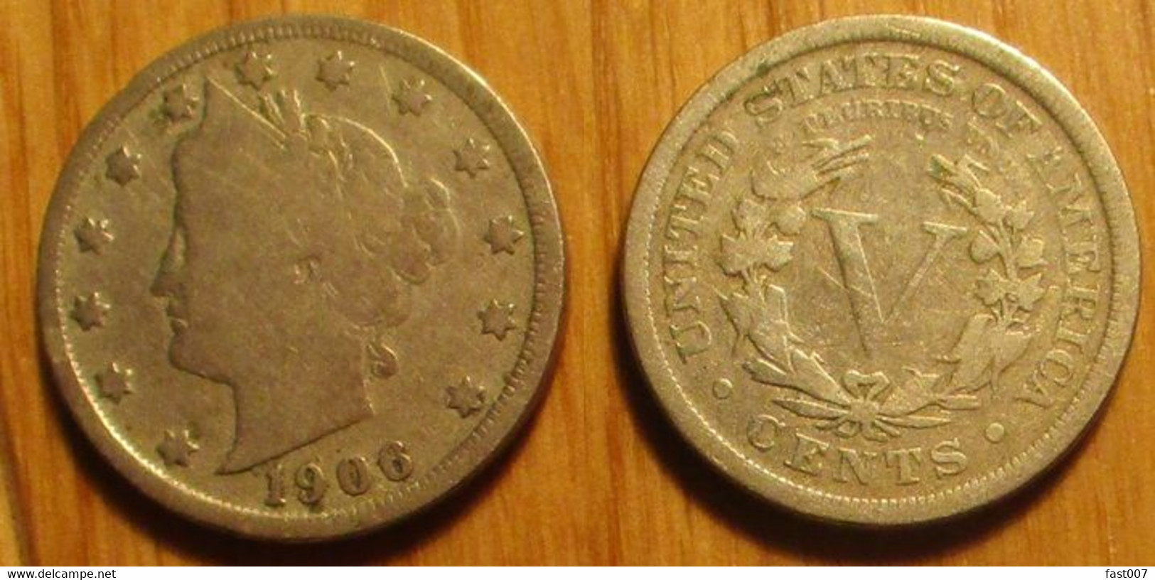 USA - 5 Cents 1906 - 1883-1913: Liberty (Liberté)