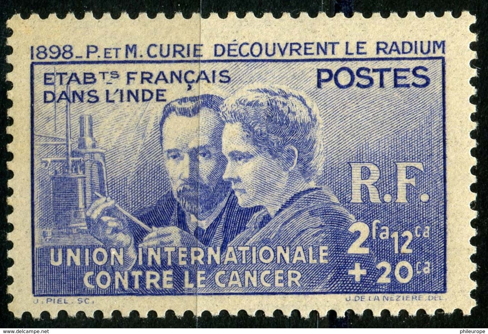 Inde (1938) N 115 * (charniere) - Autres & Non Classés