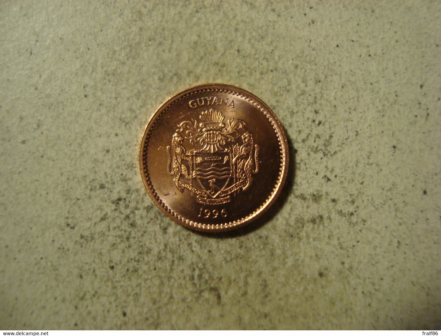 MONNAIE GUYANA 1 DOLLAR 1996 - Guyana
