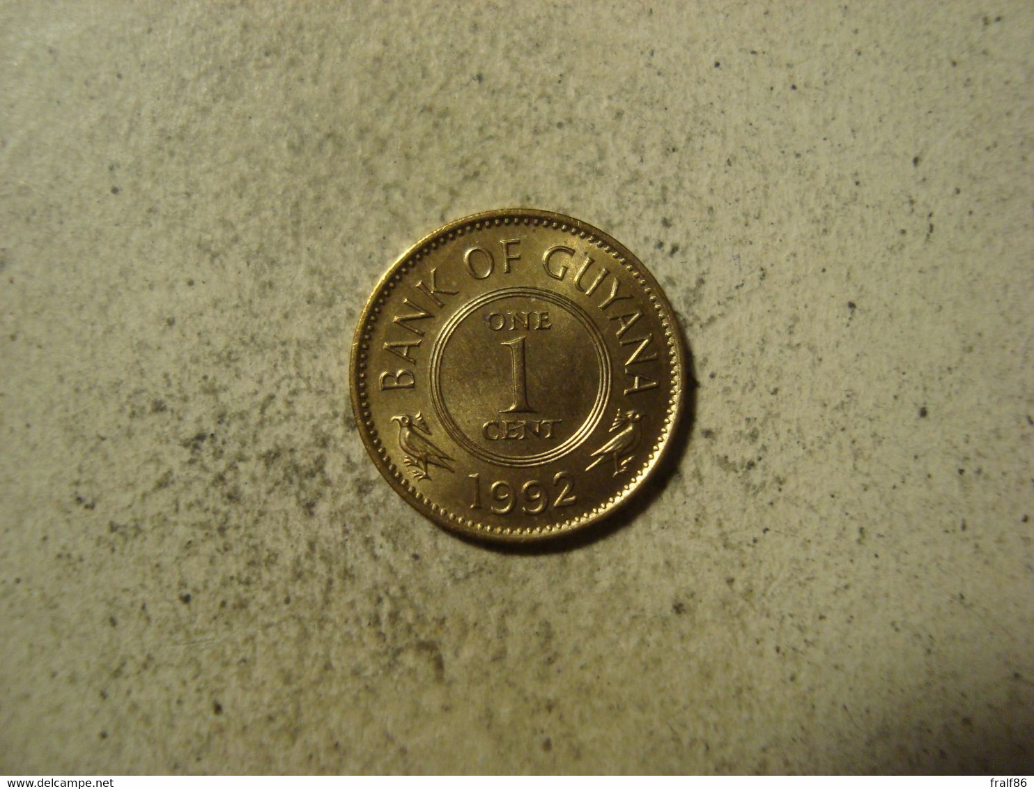 MONNAIE GUYANA 1 CENT 1992 - Guyana