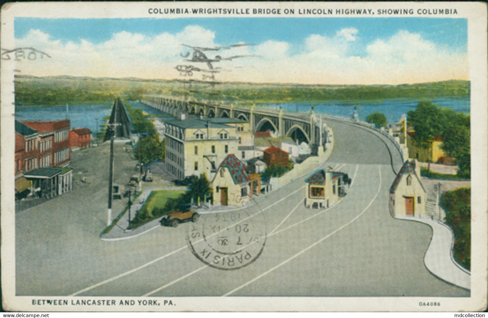 US COLUMBIA / Wrightville Bridge / CARTE COULEUR - Columbia