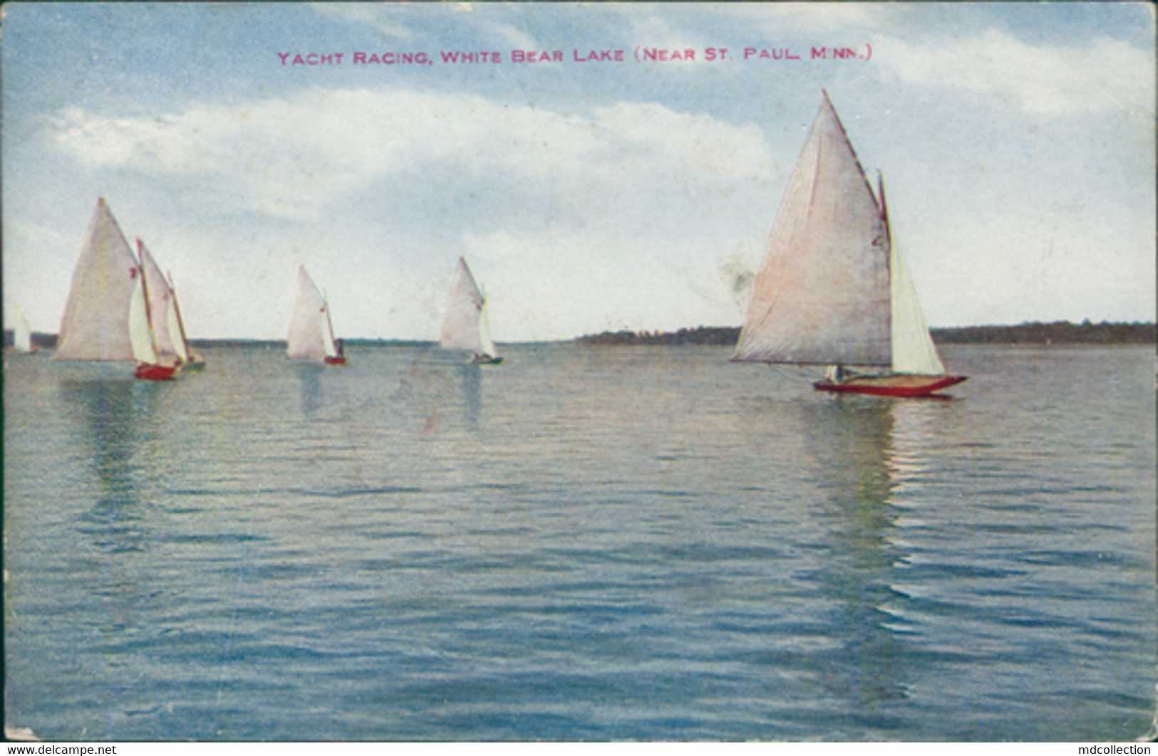 US SAINT PAUL / Yacht Racing / CARTE COULEUR - St Paul