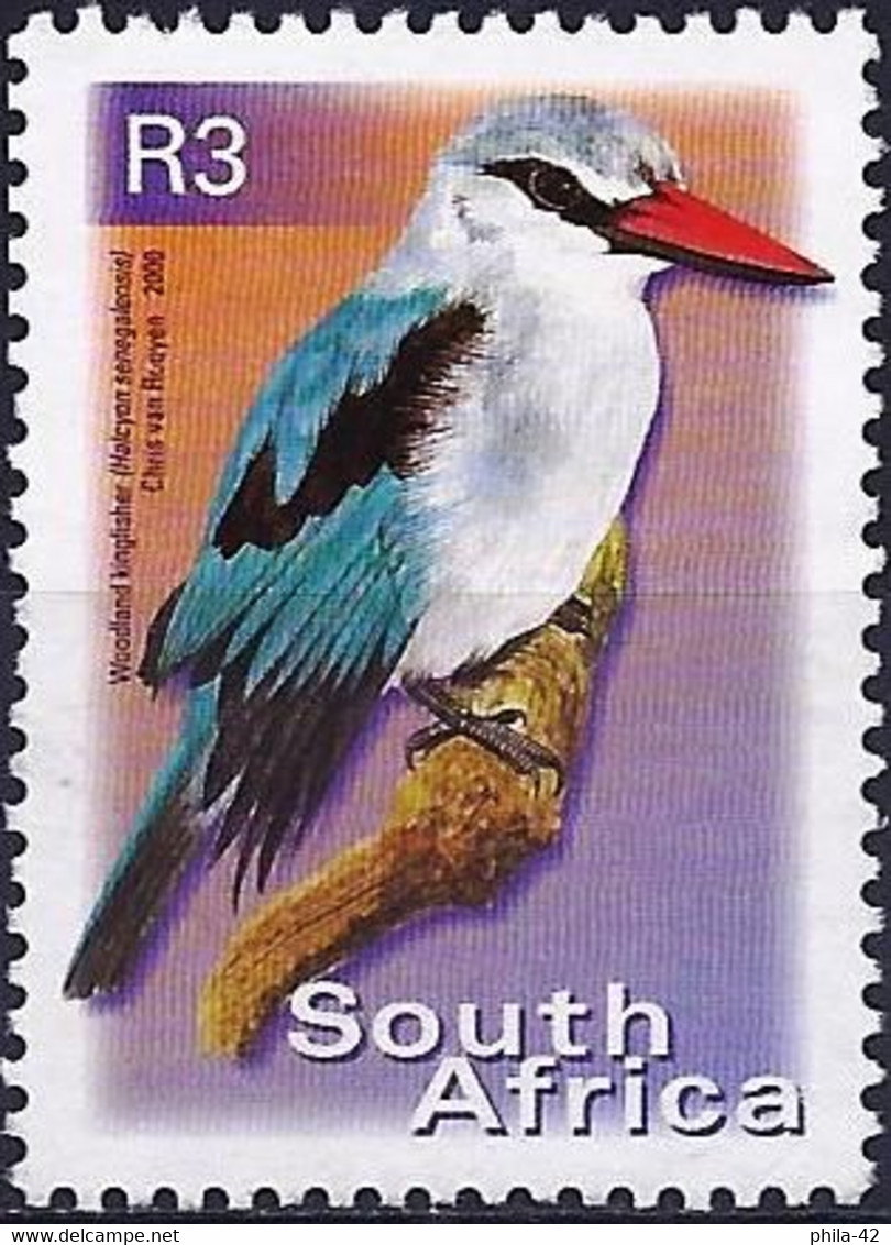 South Africa 2002 - Mi 1306C - YT 1127Wa ( Bird : Woodland Kingfisher ) MNG - Neufs