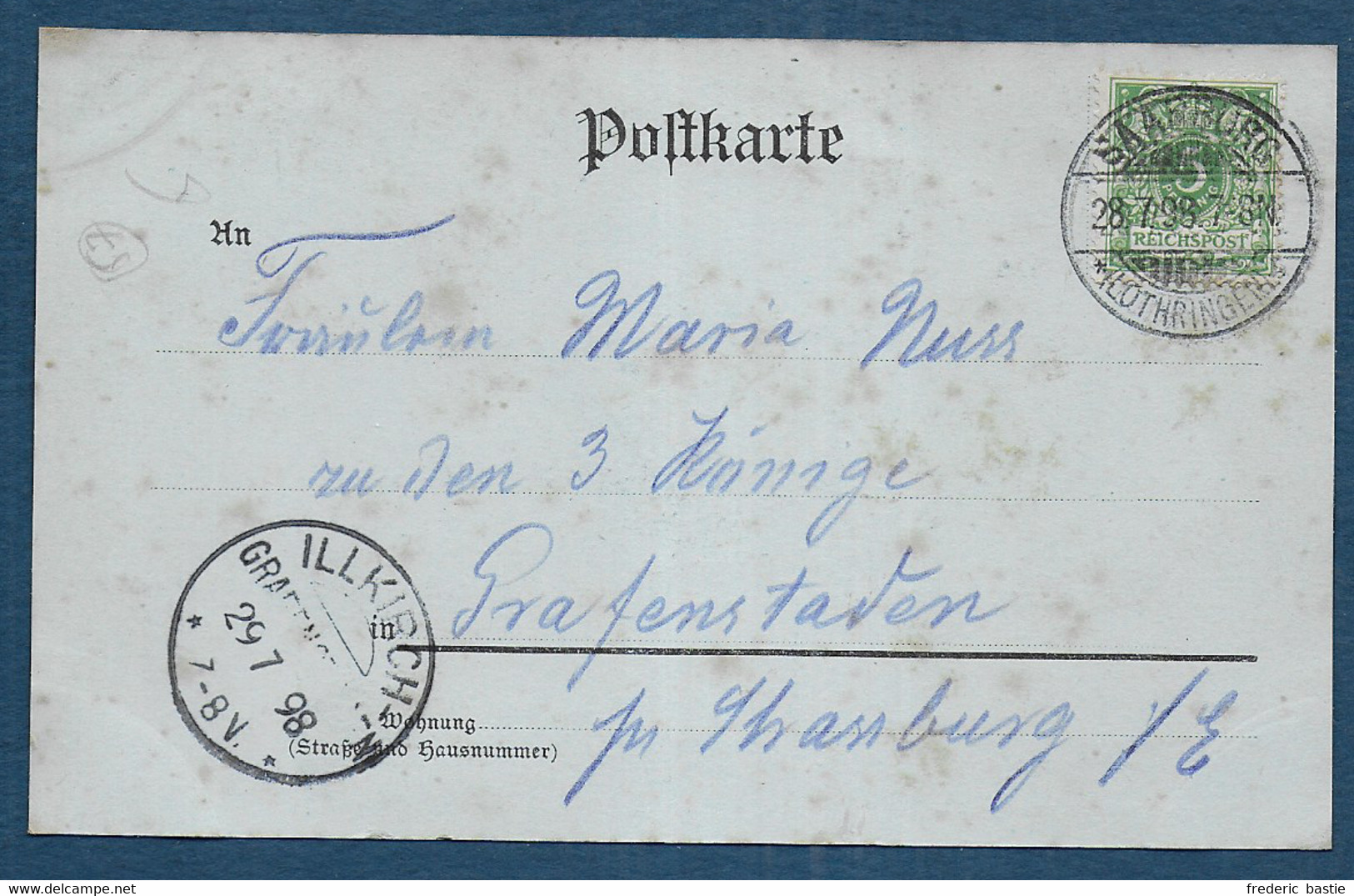 Gruss Aus  SAARBURG  1898 - Sarrebourg