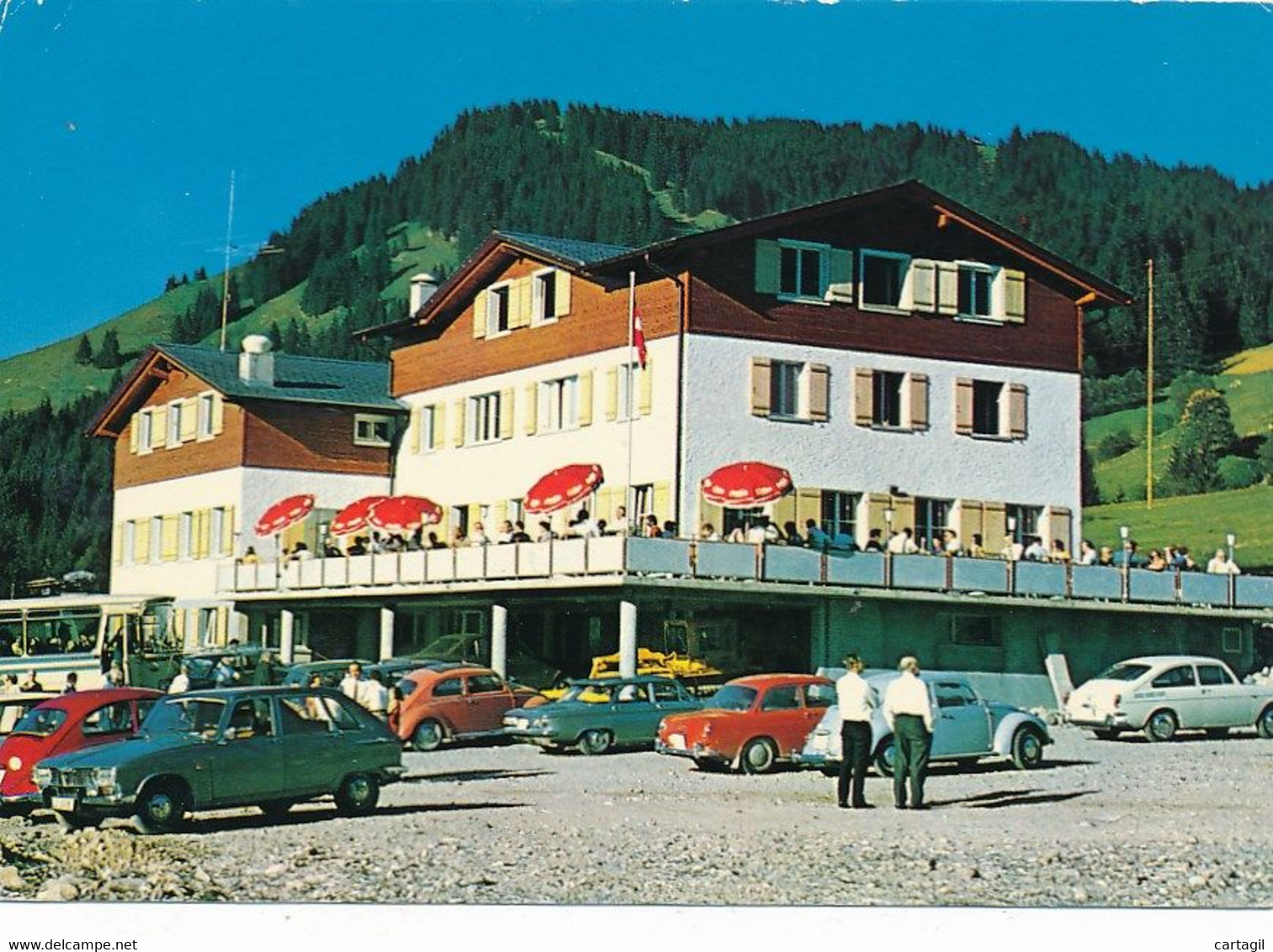 CPM GF (Schön Belebt)-25860-Suisse -Entlebuch -Bergrestaurant Gfellen --Envoi Gratuit - Entlebuch