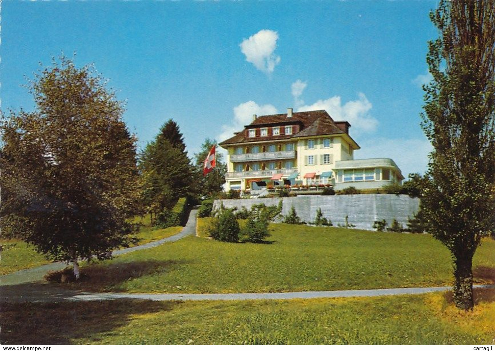 CPM GF18638-Suisse- Sursee -Hotel Bellevue Mariazell -Envoi Gratuit - Sursee