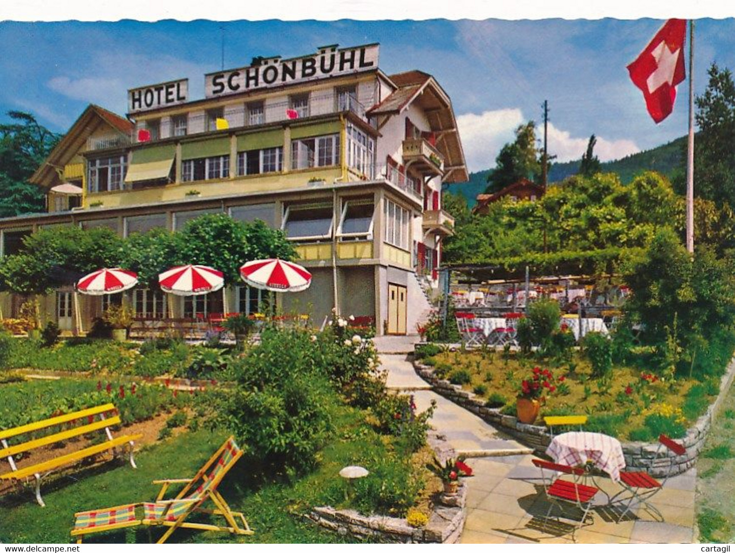 CPM GF-17760-Suisse- Hilterfingen - Hotel Schönbühl-Envoi Gratuit - Hilterfingen