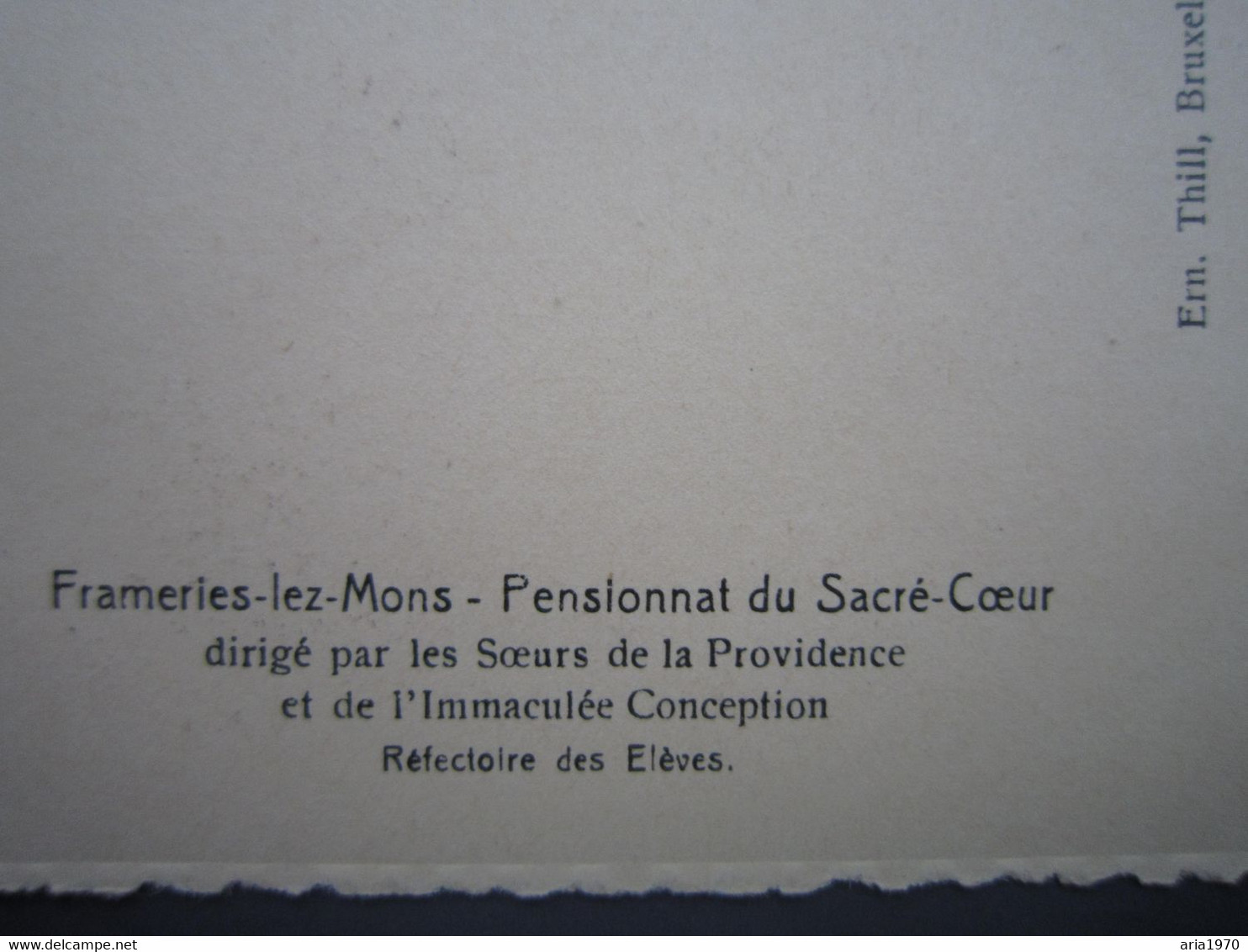 FRAMERIES - Pensionnat Du Sacré-Coeur - Frameries