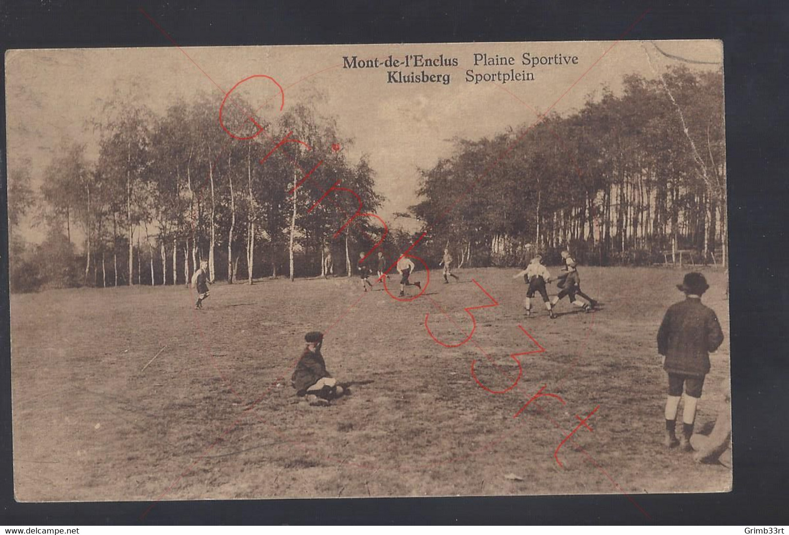 Mont-de-l'Enclus - Plaine Sportive - Postkaart - Kluisbergen