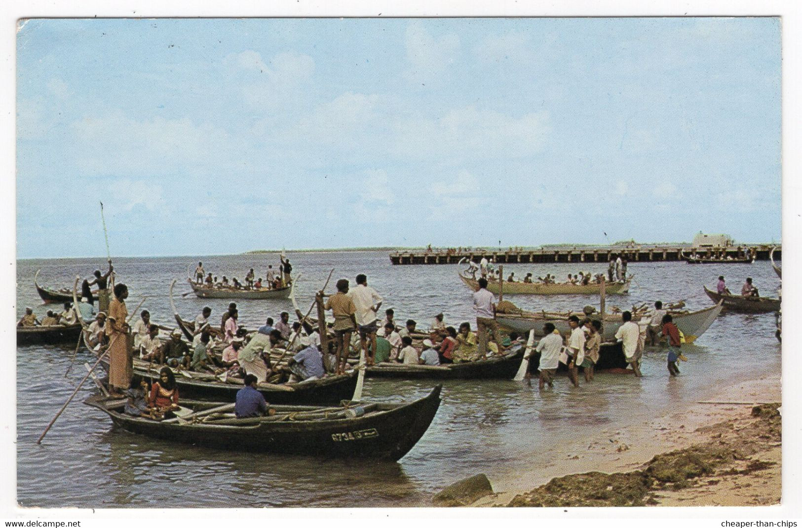 GAN, ADDU ATOLL - Native Dhonies - Maldives