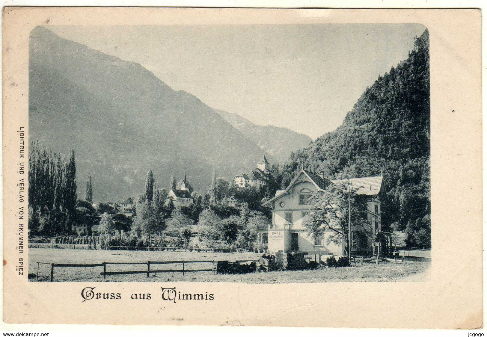 SUISSE   Gruss Aus WIMMIS - Wimmis