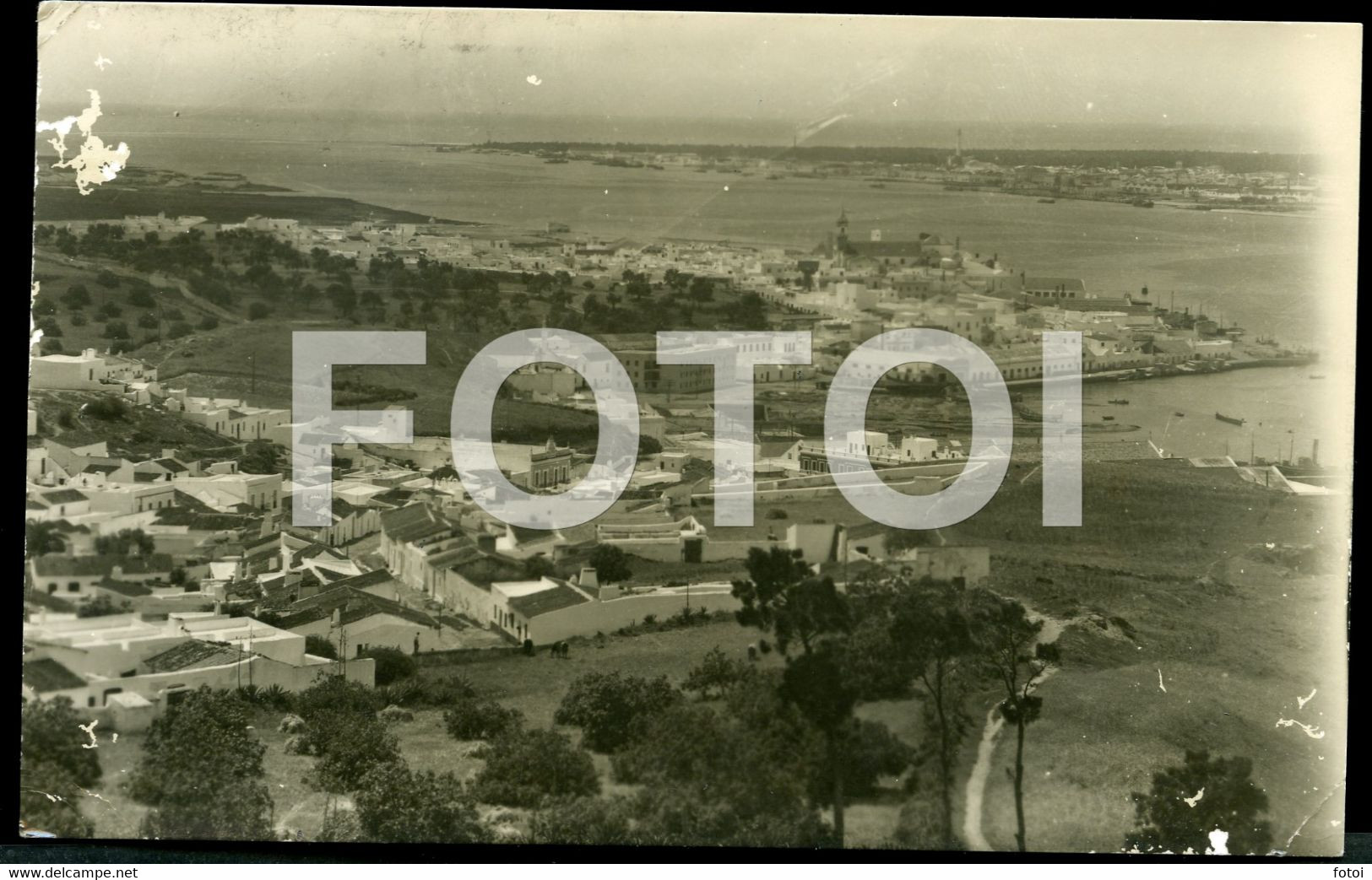 60s REAL PHOTO POSTCARD AYAMONTE ANDALUCIA SPAIN ESPAÑA CARTE POSTALE - Huelva