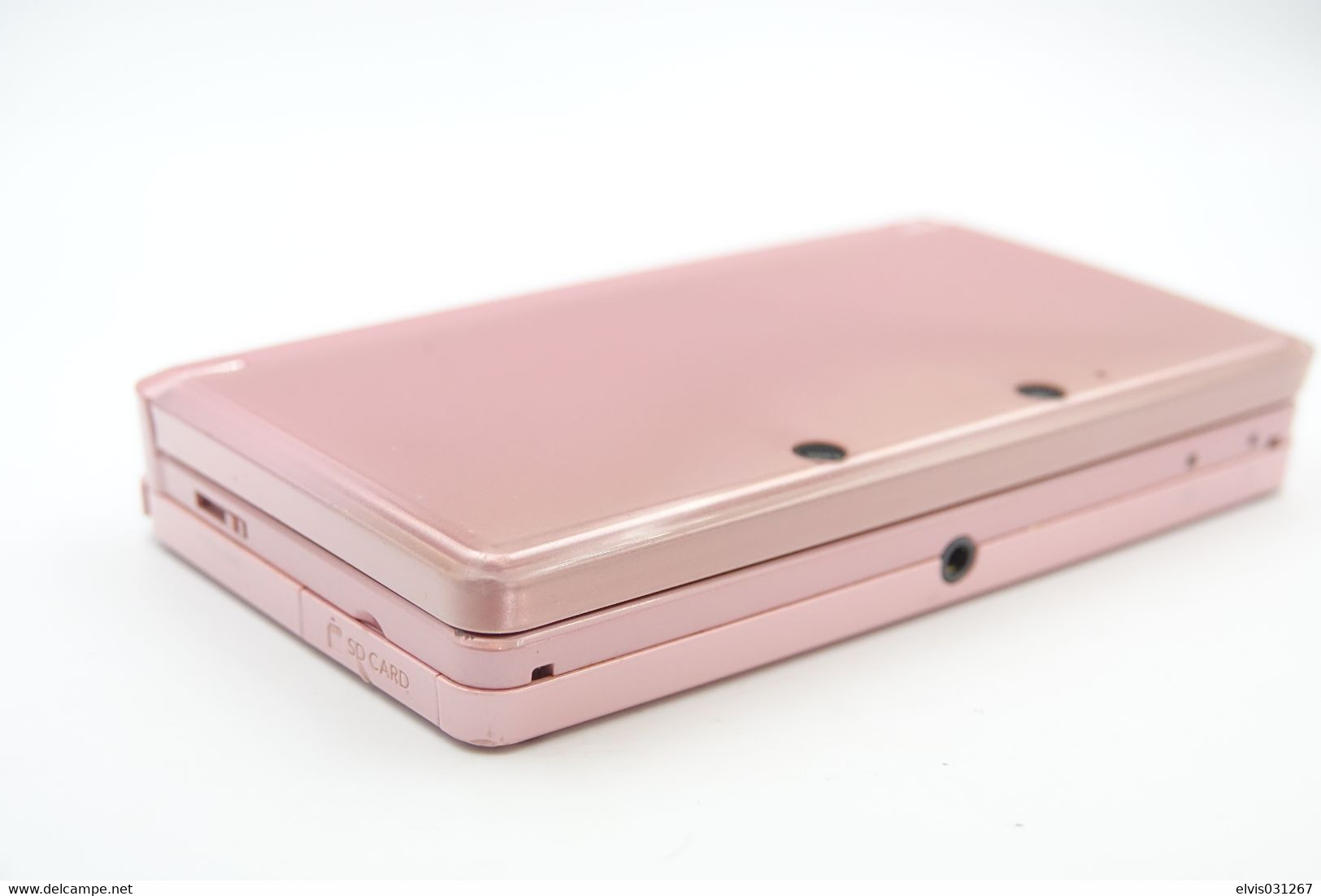 NINTENDO 3DS  : PINK CONSOLE HANDHELD WITH CHARGER + MEMORY CARD + MY FOAL 3D GAME - Nintendo 3DS