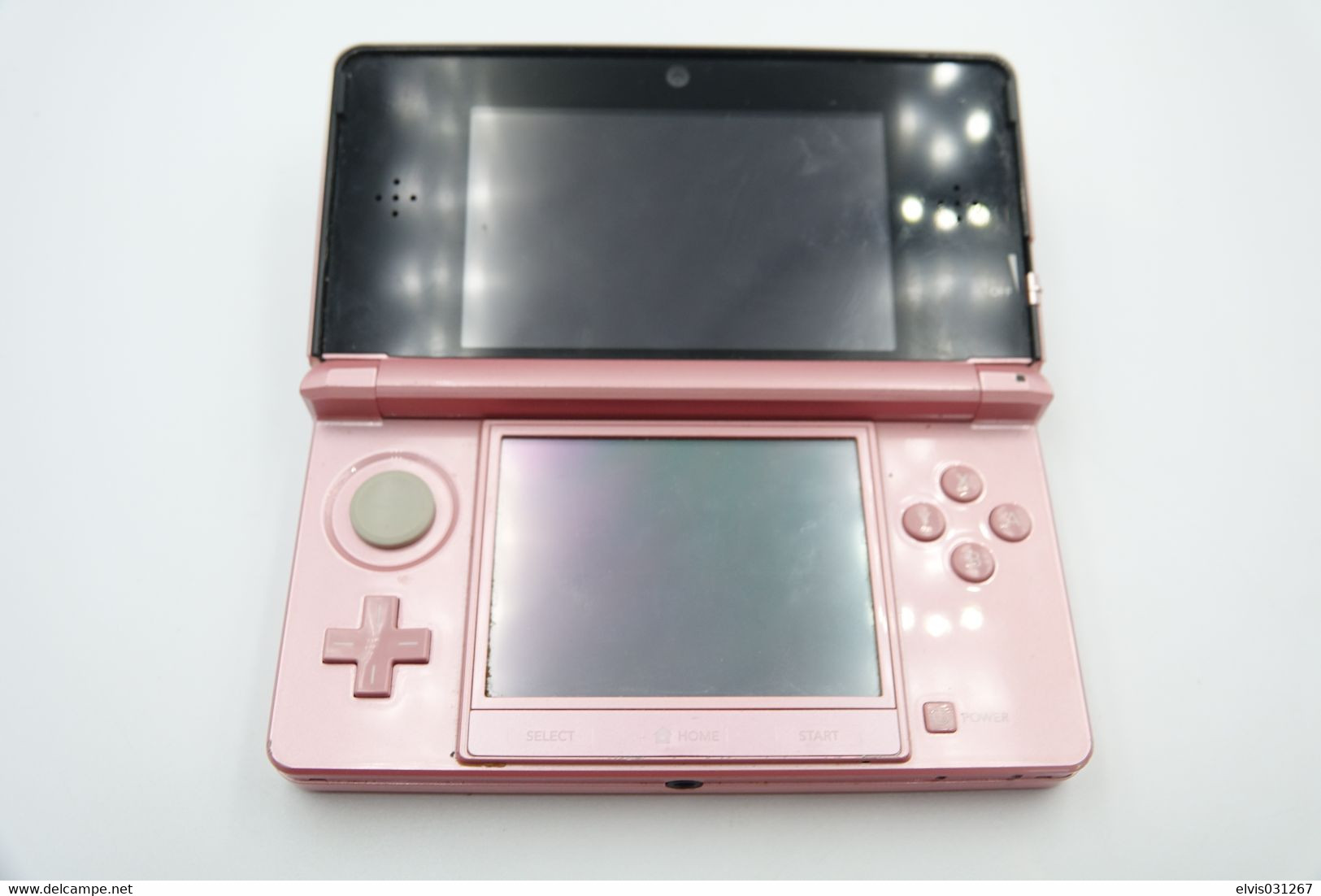 NINTENDO 3DS  : PINK CONSOLE HANDHELD WITH CHARGER + MEMORY CARD + MY FOAL 3D GAME - Nintendo 3DS