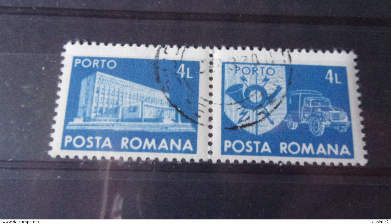 ROUMANIE  YVERT N° CP 144 - Postpaketten