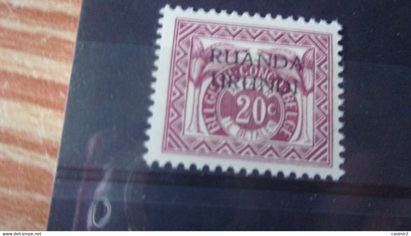 RUANDA URUNDI YVERT N° TAXE 21** - Unused Stamps