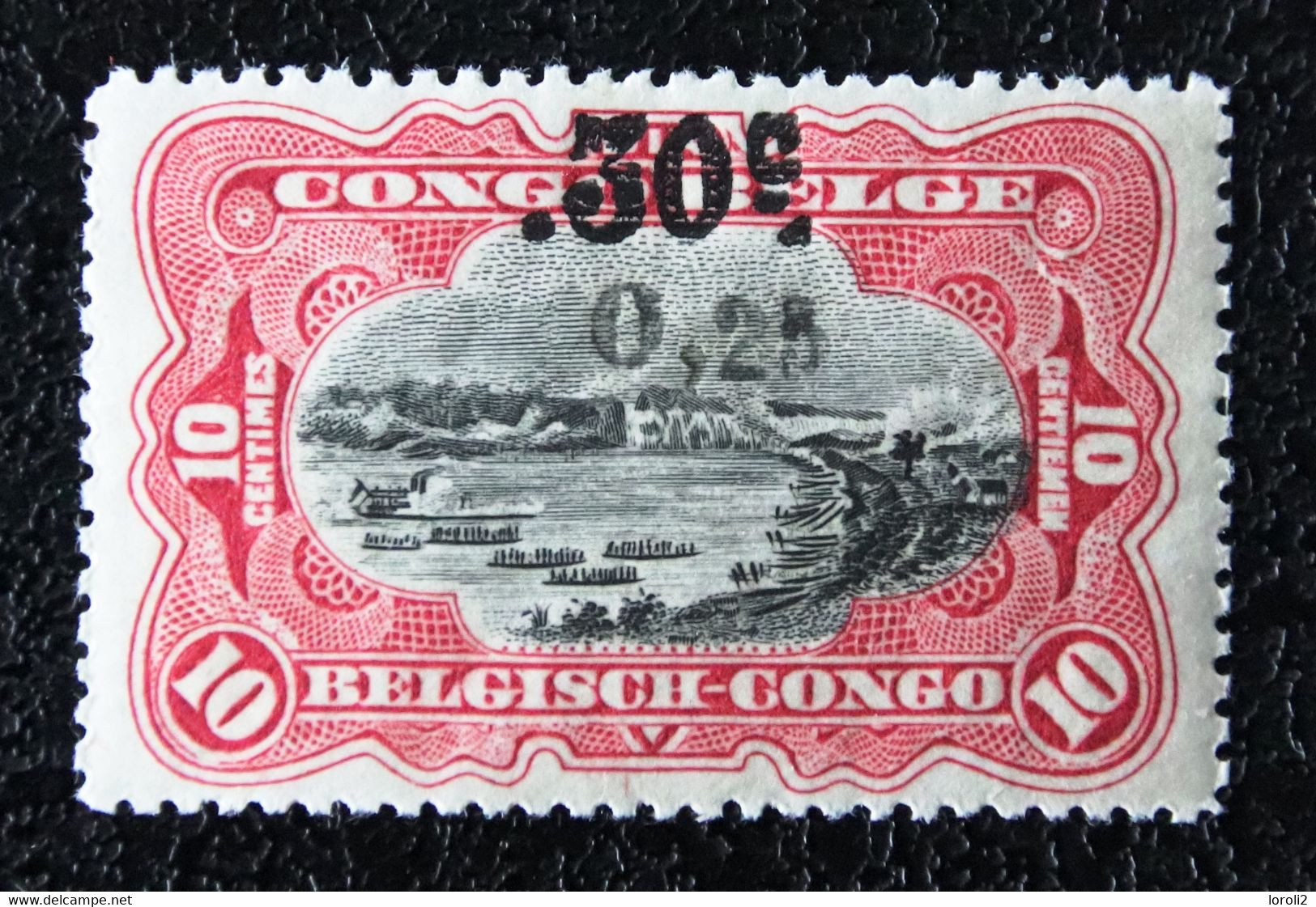 CONGO BELGE  N° 105   NEUF  **    ( 1923 )    COB  :  85,00 €   !!! - Neufs