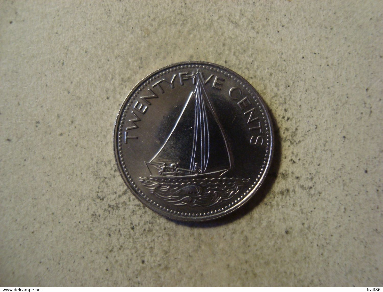 MONNAIE BAHAMAS 25 CENTS 2000 - Bahama's