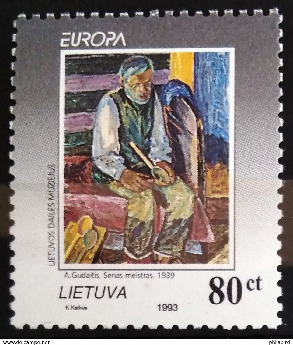 EUROPA 1993 - LETTONIE                    N°  476                        NEUF** - 1993