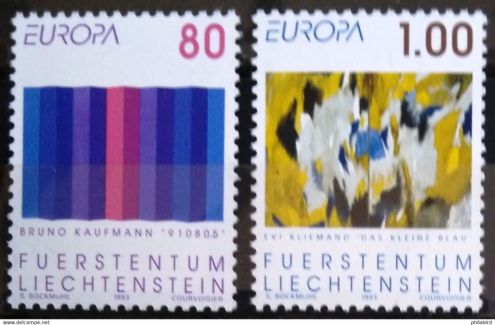 EUROPA 1993 - LIECHTENSTEIN                    N°  995/996                       NEUF** - 1993