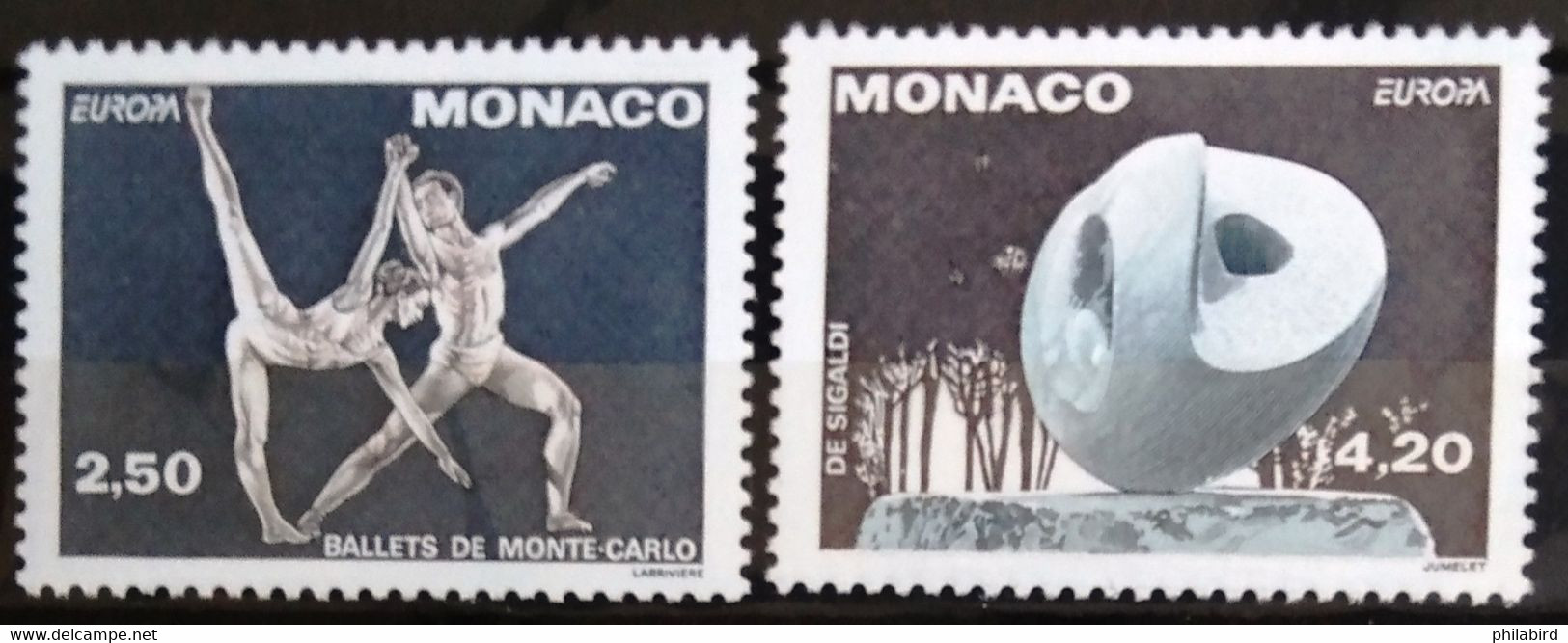 EUROPA 1993 - MONACO                   N° 1875/1876                       NEUF** - 1993