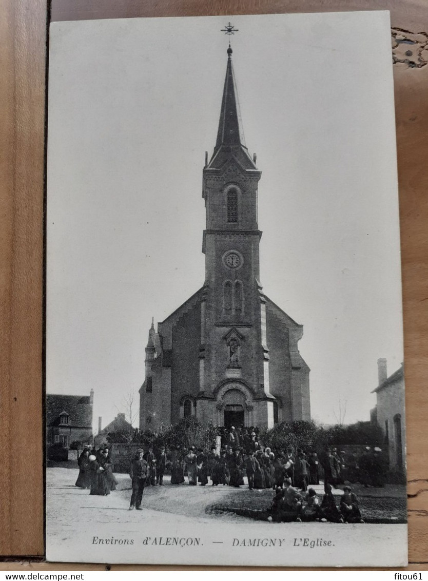 DAMIGNY  L'Eglise      Environs D'Alençon - Damigny