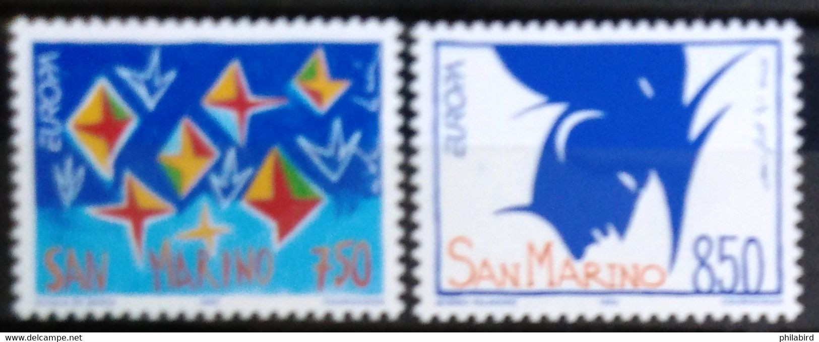 EUROPA 1993 - SAINT MARIN                   N° 1722/1723                       NEUF** - 1993