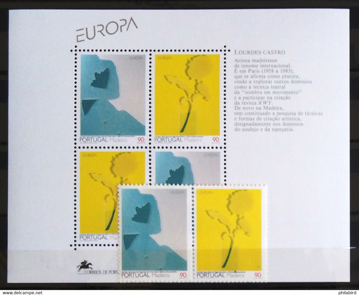 EUROPA 1993 - MADEIRE                   N° 169/170 + B.F 13                       NEUF** - 1993