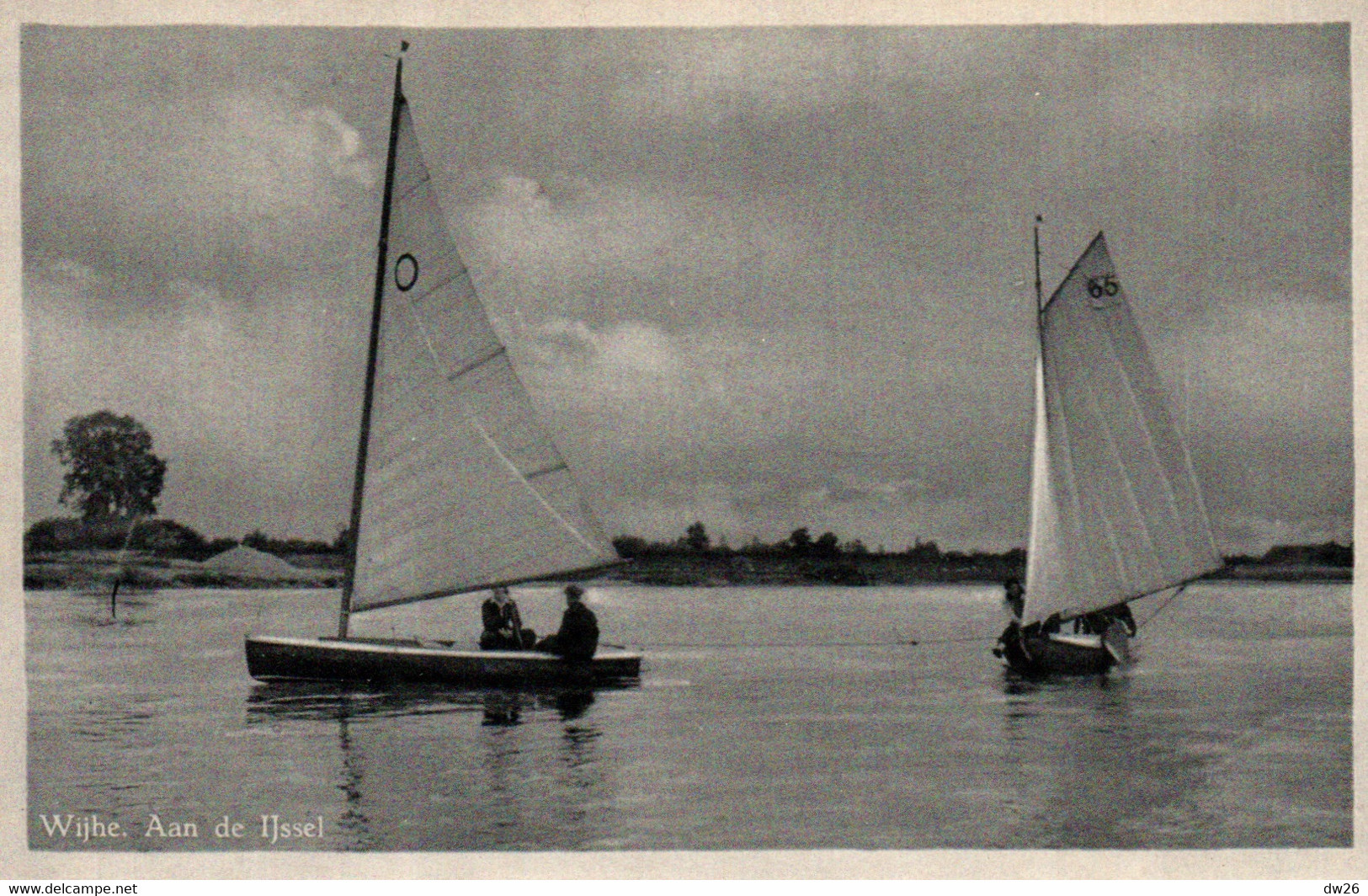 Voile: Olst Wijhe (Pays-Bas) Aan De IJssel - Carte Non Circulée - Vela