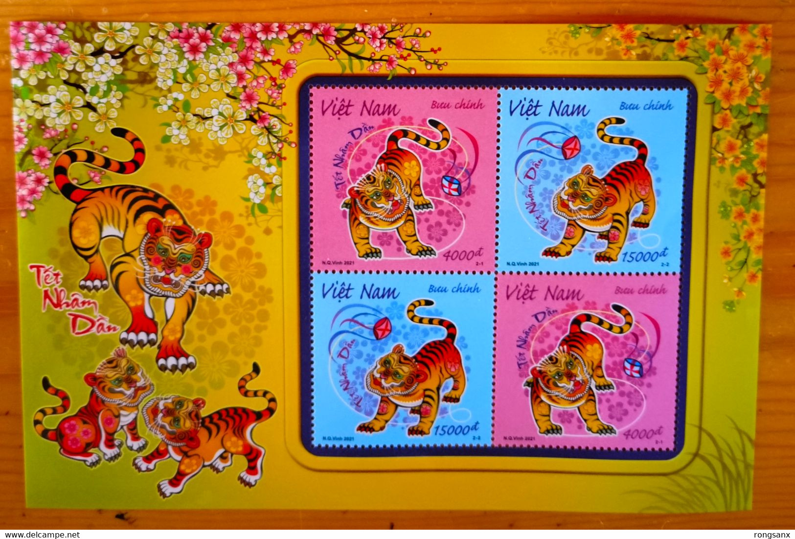 2022 VIETNAM YEAR OF THE TIGER MS - Viêt-Nam