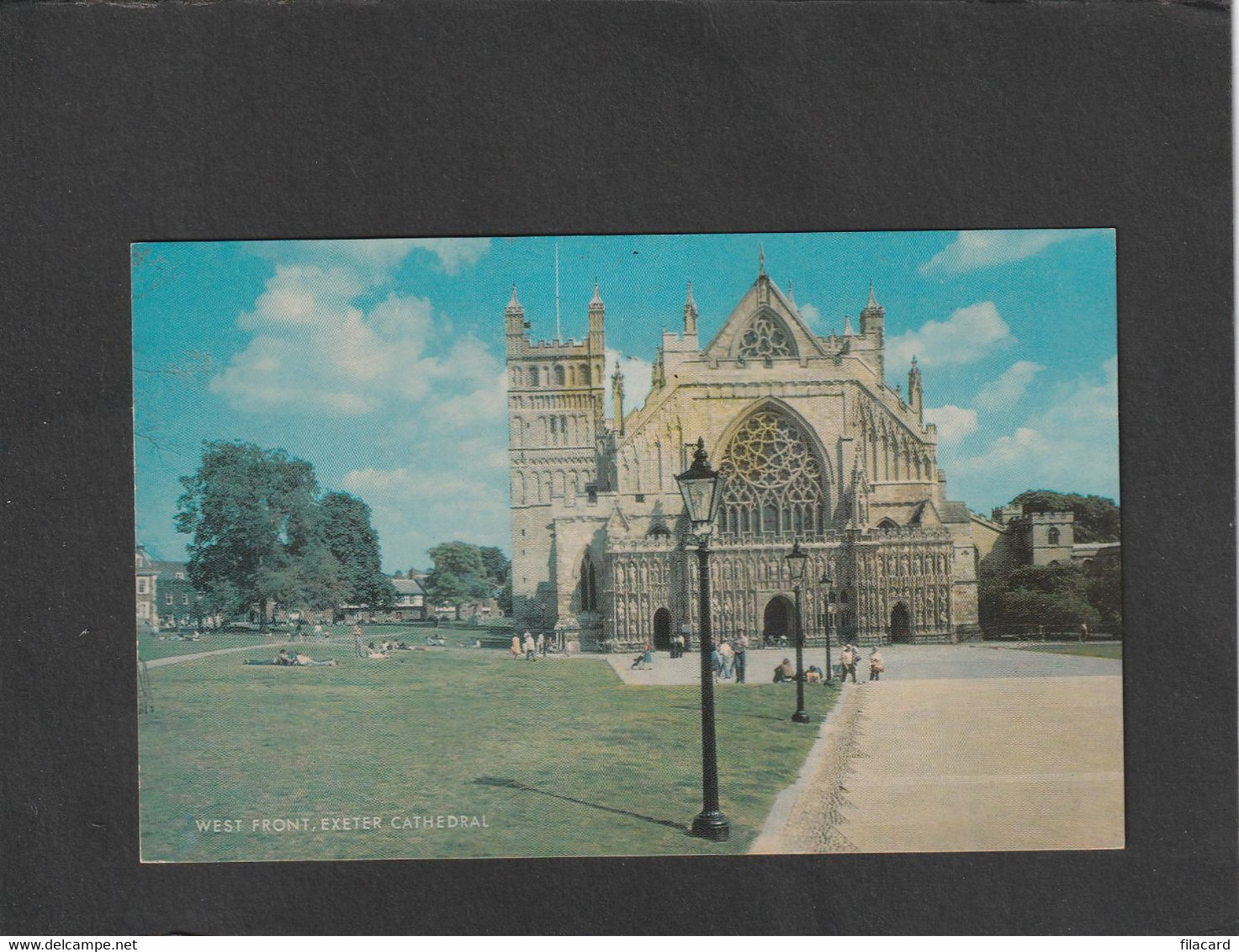 109040        Francia,    West  Front,   Exeter  Cathedral,  NV(scritta) - Exeter