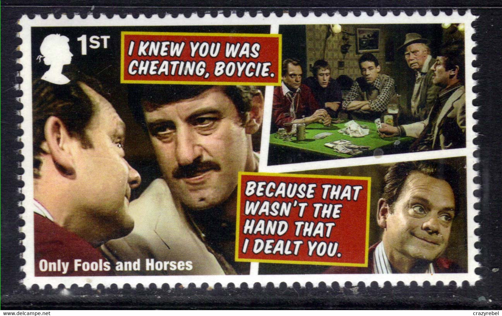 GB 2021 QE2 1st Only Fools & Horses Umm SG 4477 Cheating Boycie ( G1105 ) - Unused Stamps