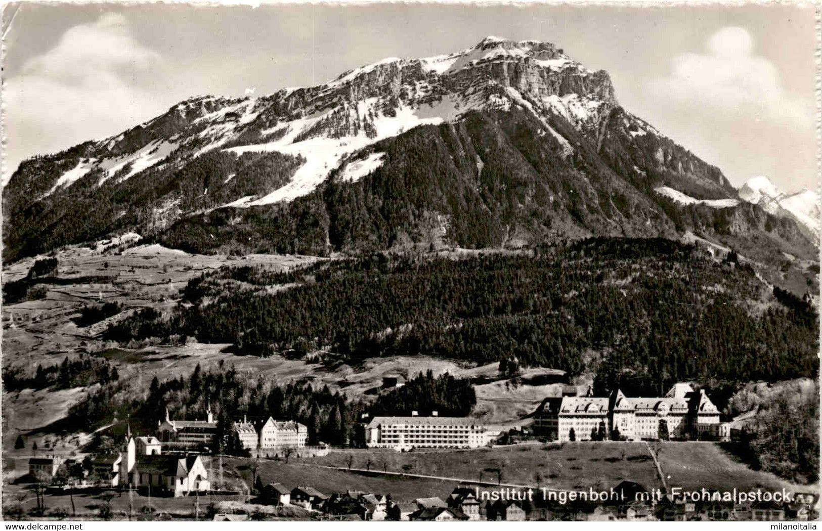 Institut Ingenbohl Mit Frohnalpstock (5462) - Ingenbohl