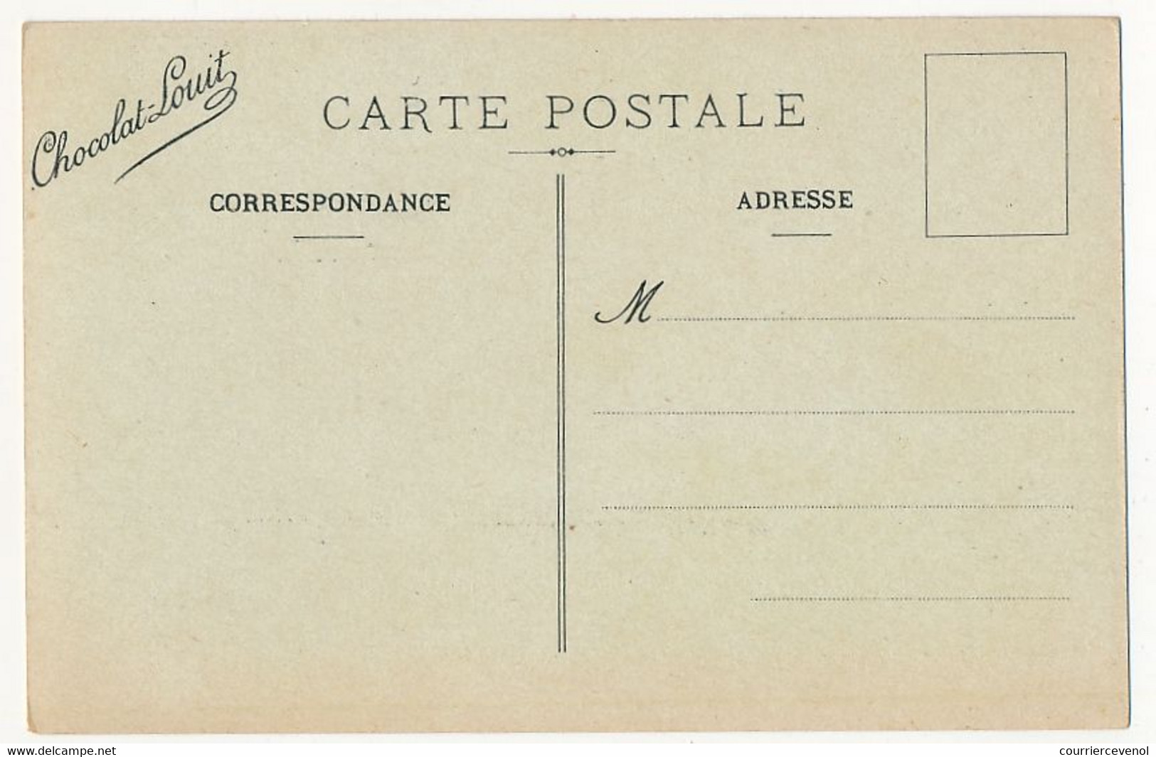 CPA - Armée Italienne - Bersaglier - Chevau-léger / Publicité Chocolat Louit - Uniformi